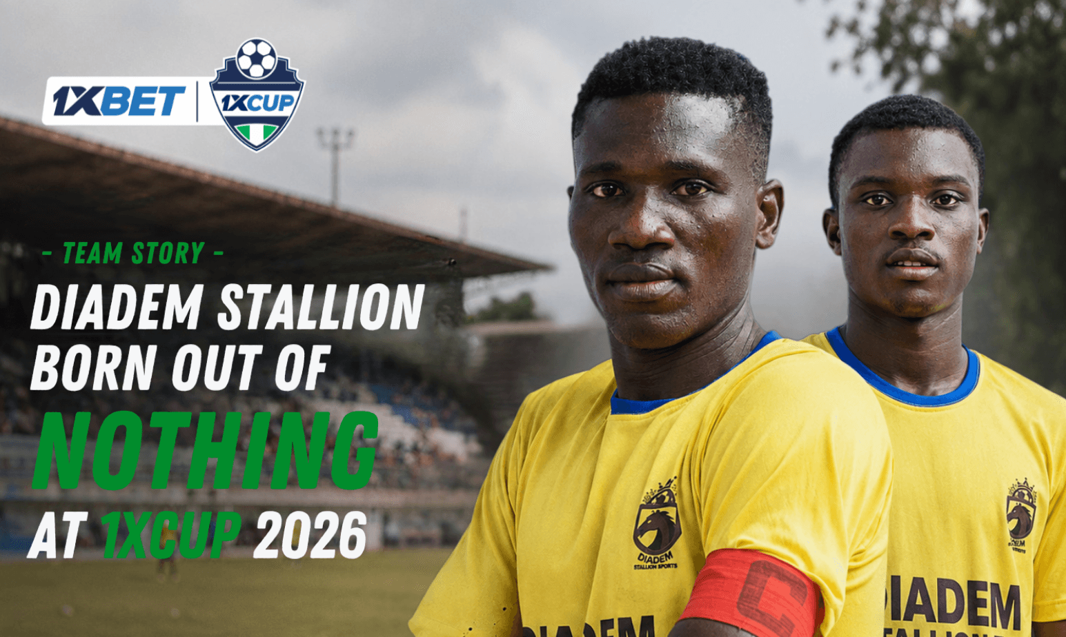 How Diadem Stallion SC created something from nothing: unique story of standout contenders in 1xCup 2026