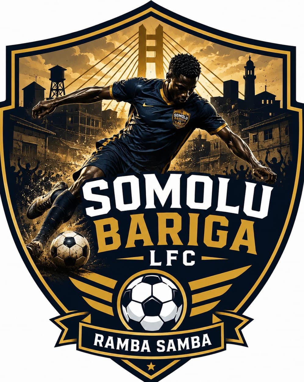 Somolu Bariga LFC Ramba Samba logo