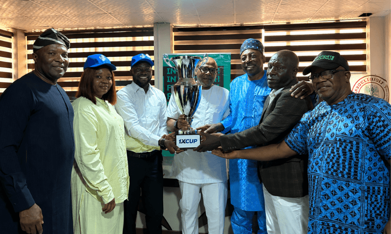 1xCup Trophy Tour visited Nigeria's main football organizations