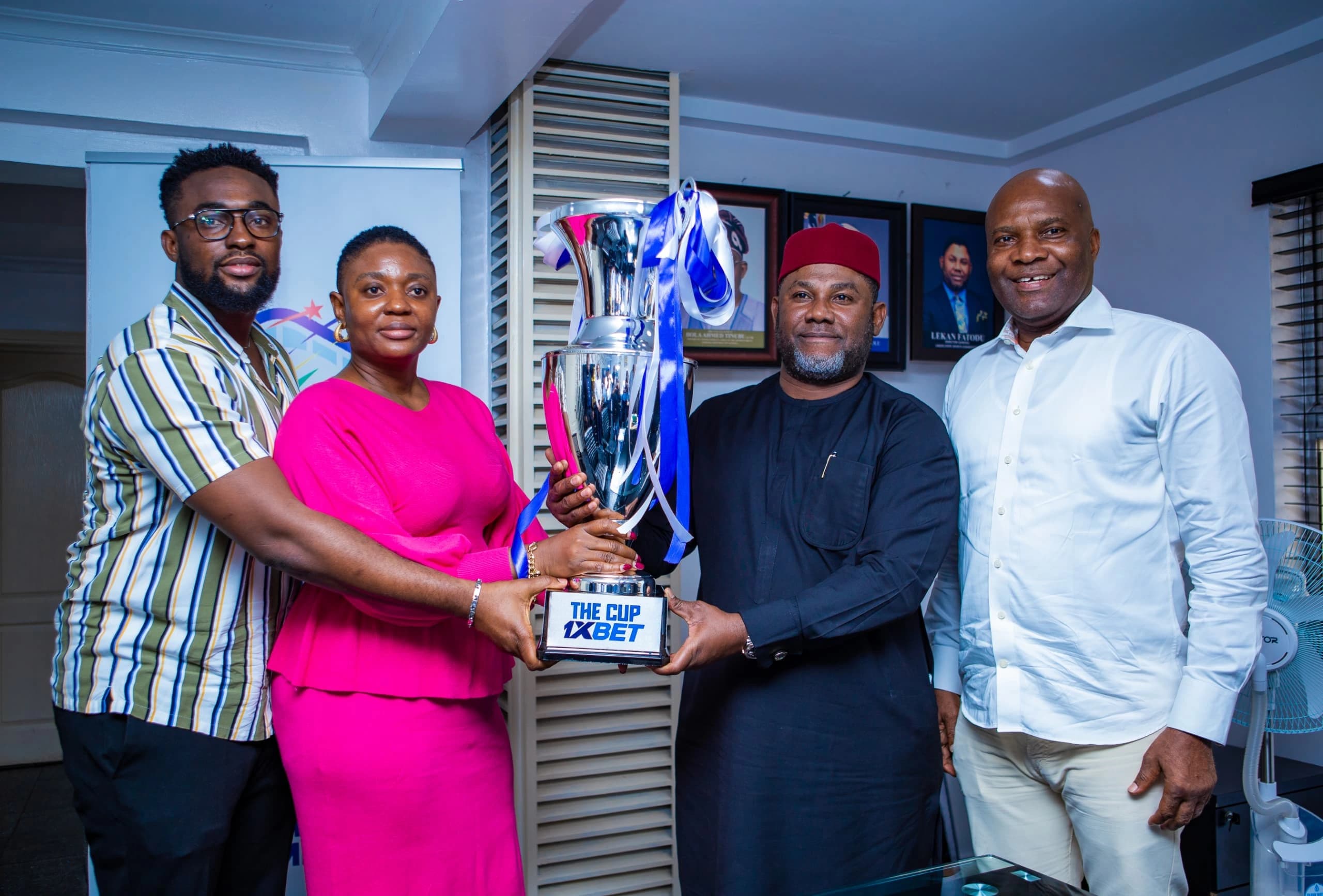 1XBET Cup Organisers Visit Lagos FA, Sports Commission — Reaffirm Commitment to Grassroots Football Development